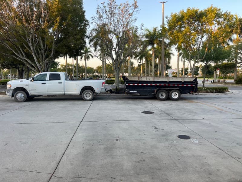 My Horse Farm dump truck at an equestrian property